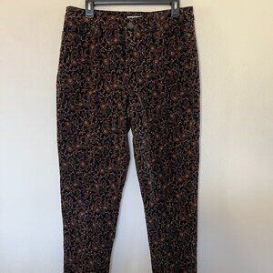 Paisley Print Dress Pants